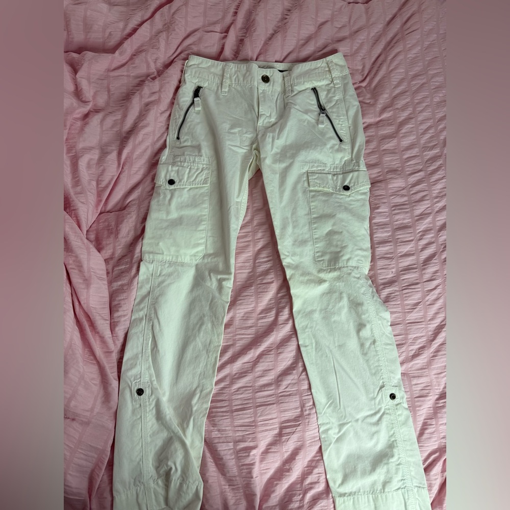 Ralph Lauren Sport White Cotton Pants